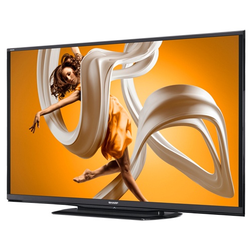 Sharp LC60LE650UA 60" Class Smart AQUOS HD 1080P LED HDTV With WiFi