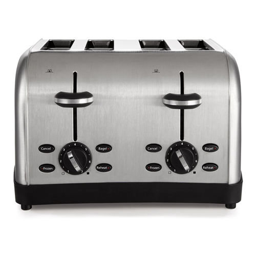 Oster TSSTTRWF4S 4 Slice Stainless Steel Toaster BrandsMart USA