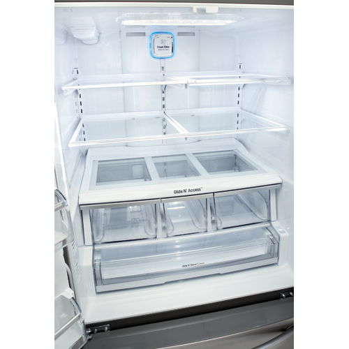 LG LFXS30766S 29.6 CuFt French Door Refrigerator, SpillProtector