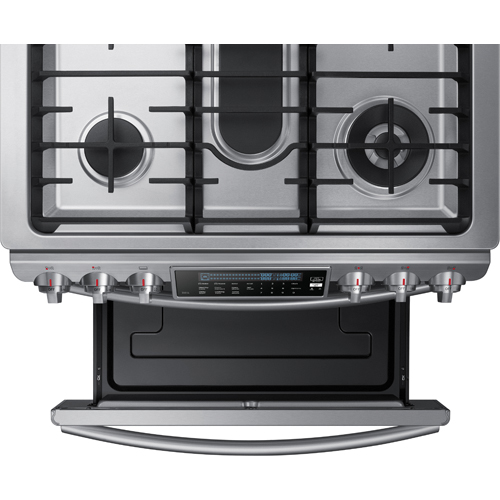 Samsung NX58H9500WS/AA 30" Gallery Series Stainless Steel SlideIn Gas