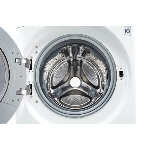 LG WM3370HWA 4.3 CuFt Front Load Washer, 9 Cycles, 5 Speeds, Steam, 5