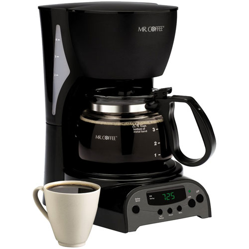 Mr. Coffee 4 Cup Programmable Coffeemaker - DRX5 BrandsMart USA