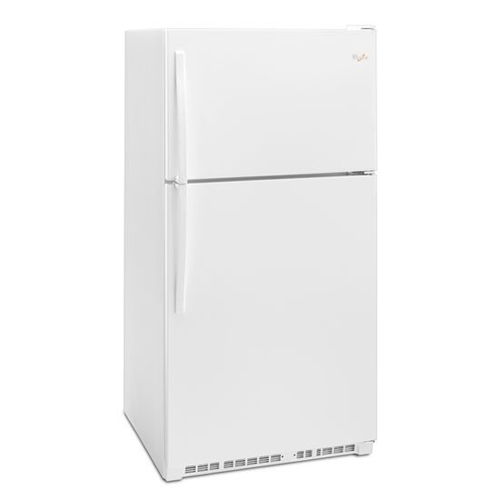 Whirlpool 20.5 CuFt White 2 Door Top Freezer Refrigerator WRT311FZDW