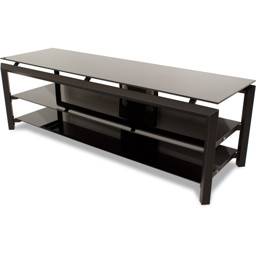Havenpark BMLBH72 72" Flat Panel Wide Metal And Glass TV Stand