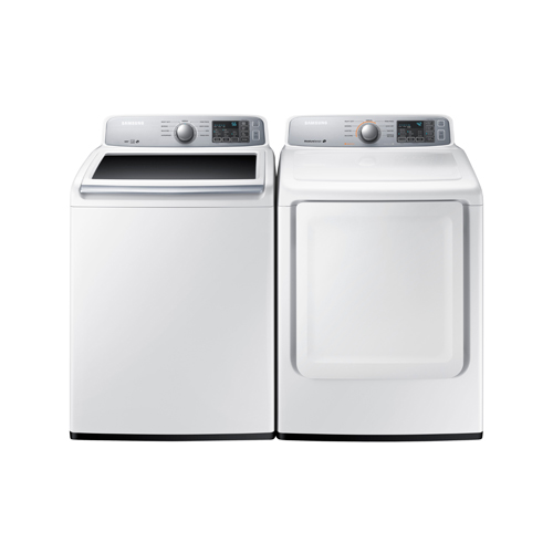 Samsung DV45H7000EW/A2 7.4 CuFt Electric Dryer, 9 Cycles, 3