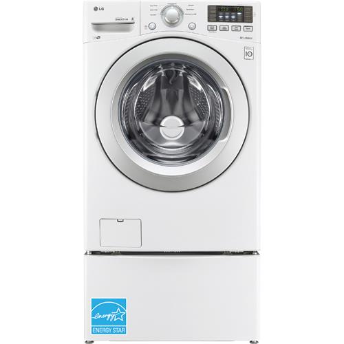 LG WM3170CW 4.3 CuFt White 27" Front Load Washer With 7.4 CuFt