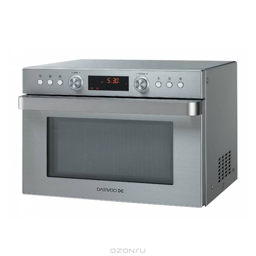 Daewoo 1.2 CuFt 800 Watt Stainless Steel Countertop Microwave Oven