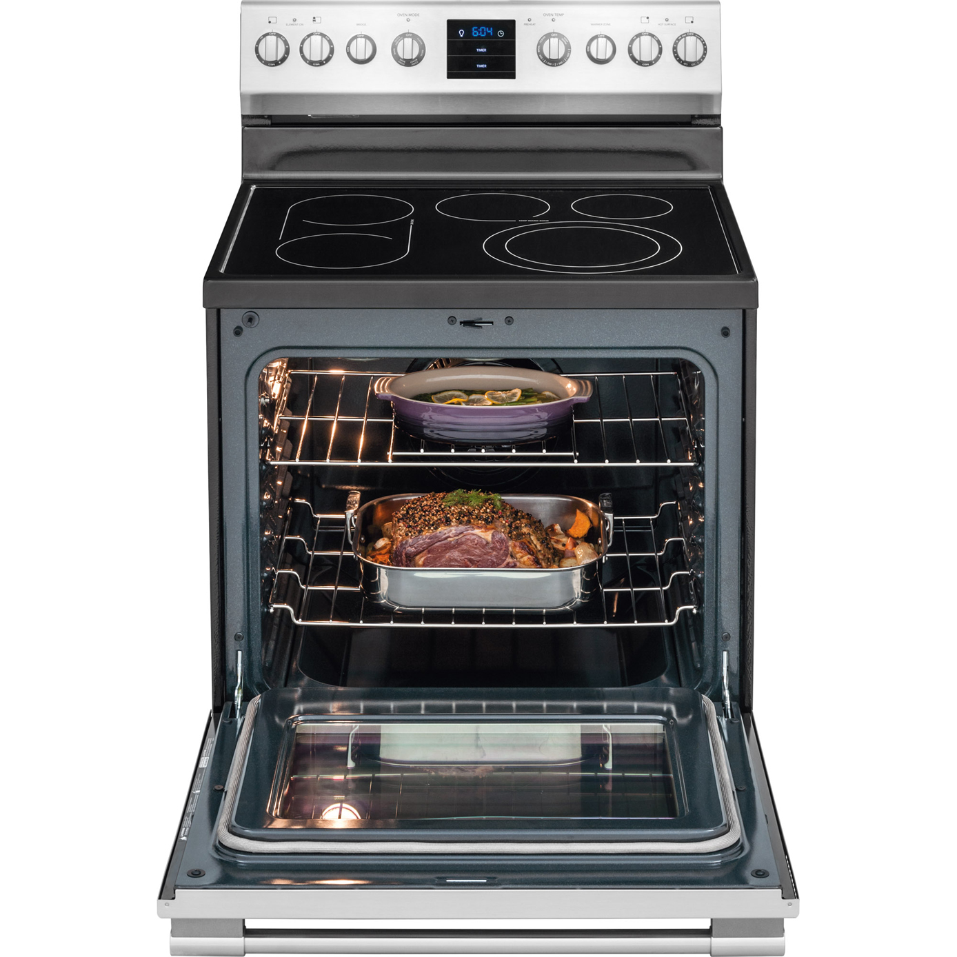 Frigidaire FPEF3077QF 30" Professional Stainless Steel Electric Smooth