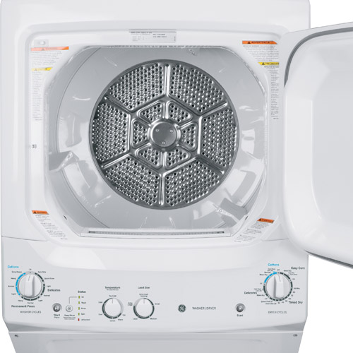 GE 27" Spacemaker Washer And Dryer Combination GUD27GSSJWW