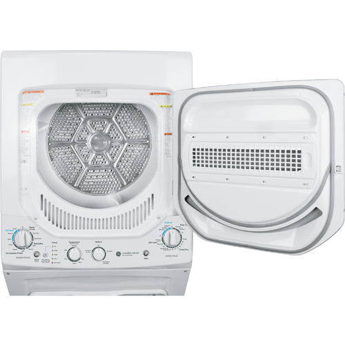 GE 24" Spacemaker Washer/Dryer Laundry Center GUD24ESSJWW