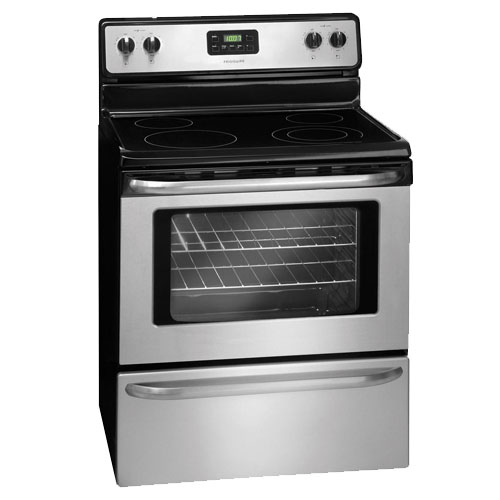 Frigidaire 30" Stainless Steel Electric Smooth Top Range With 4.8 CuFt
