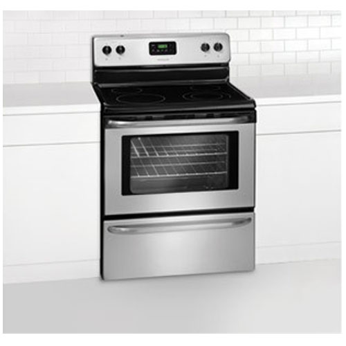 Frigidaire 30" Stainless Steel Electric Smooth Top Range With 4.8 CuFt