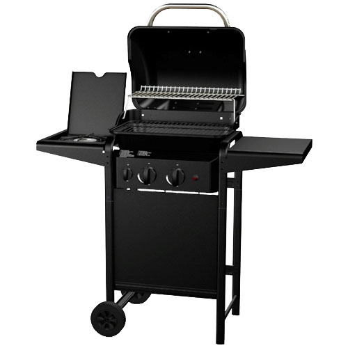 Aussie Grills 2220 Gas Grill With Side Burner, 26,500 BTUs, 281 Sq. In