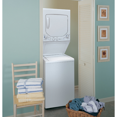 GE 27" Washer And Dryer Laundry Combination GUD24GSSJWW BrandsMart USA