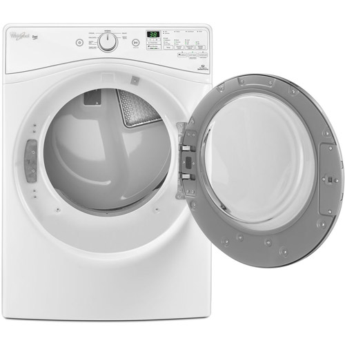 Whirlpool 7.3 CuFt Duet White 27" Gas Dryer WGD81HEDWWW BrandsMart USA