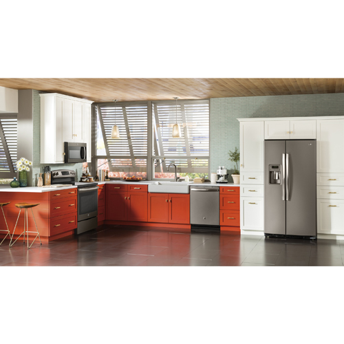 GE Slate Complete Kitchen Package GSE25HMHES BrandsMart USA