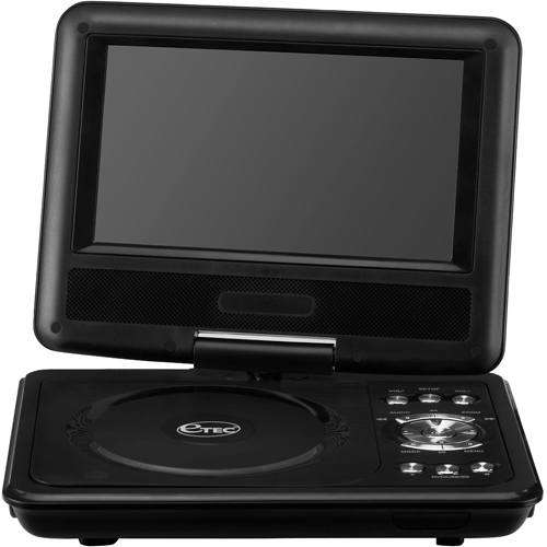 Etec PDV7715 7" Widescreen Portable DVD Player BrandsMart USA