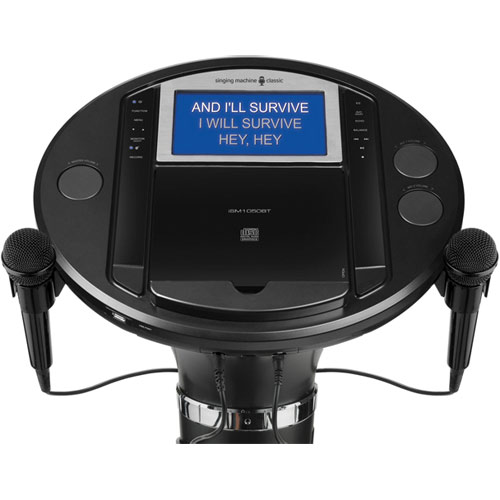 Singing Machine ISM1050BT Bluetooth Pedestal Karaoke System