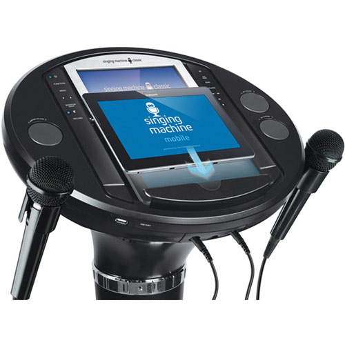 Singing Machine ISM1050BT Bluetooth® Digital Audio Streaming Karaoke