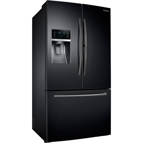 Samsung RF28HDEDPBC 28.0 CuFt Food Showcase Black French 3 Door Refrigerator BrandsMart USA