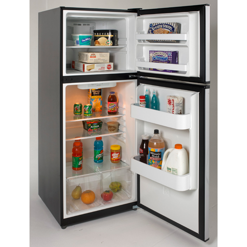Avanti FF99D3S 24" Black 9.9 CuFt Compact Refrigerator BrandsMart USA