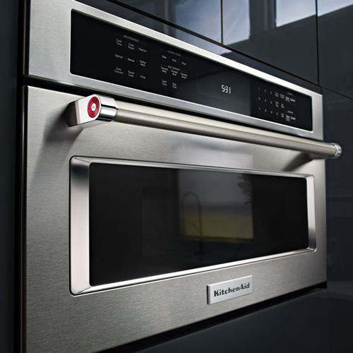 KitchenAid KMBP100ESSS 30" Stainless Steel BuiltIn Wall Microwave