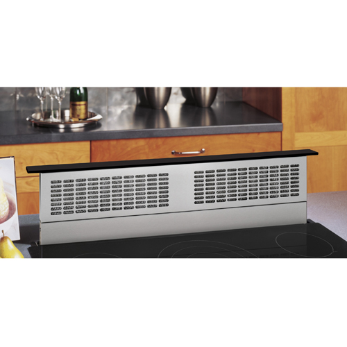 GE PVB98DTBB Profile™ Series 36" Telescopic 370 CFM Range Hood In
