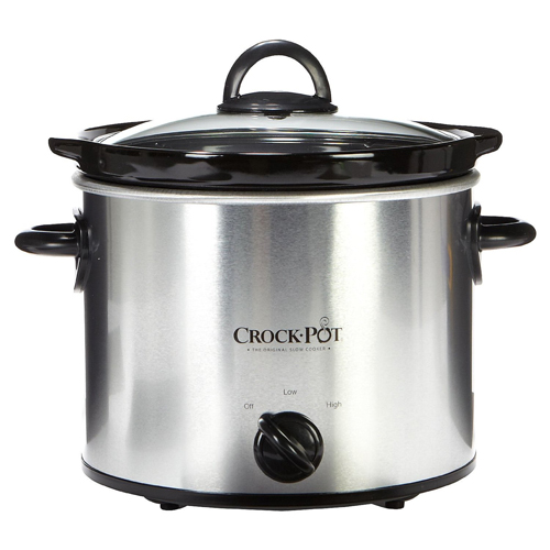 Crock-Pot SCR400-SP 4 Quart Slow Cooker - Silver | BrandsMart USA