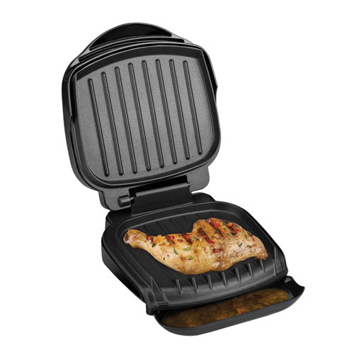 Foreman GR10B 2Serving Classic Plate Grill Black BrandsMart USA
