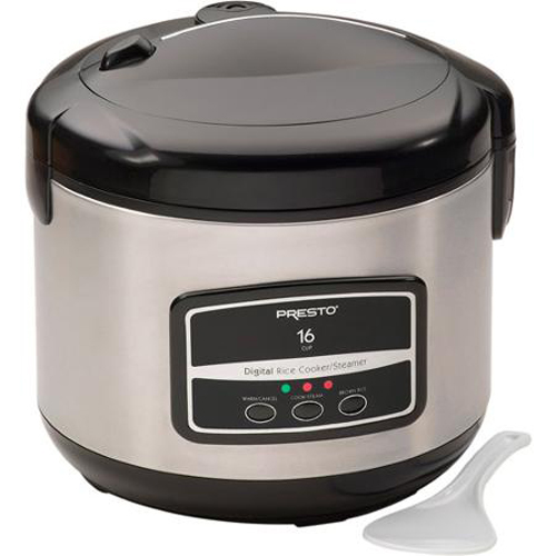 Presto 05813 16 Cup Digital Rice Cooker BrandsMart USA