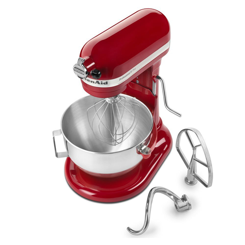 KitchenAid KV25G0XER 5 Quart Professional Stand Mixer Red