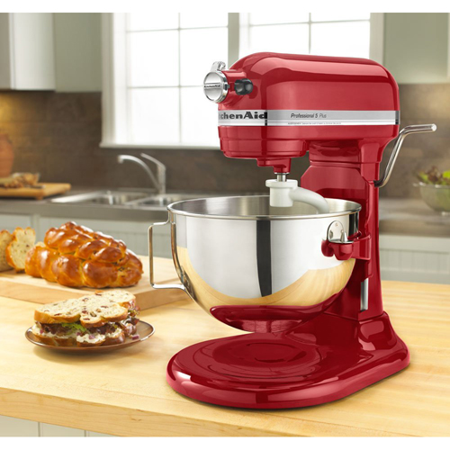 KitchenAid KV25G0XER 5 Quart Professional Stand Mixer Red