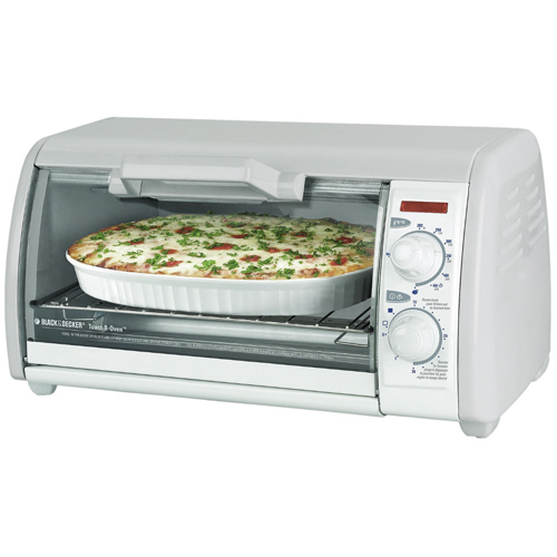 Black & Decker TRO420 4 Slice ToastROven White BrandsMart USA