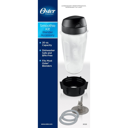 Oster 6026000BG3 Blender BlendNGo Smoothie Kit Clear BrandsMart USA