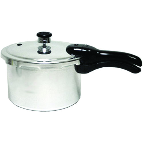 Presto 01241 4 Quart Pressure Cooker Polished Aluminum BrandsMart USA