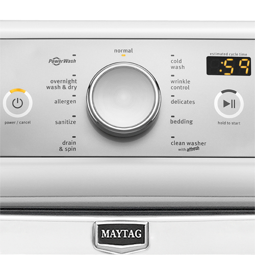 Maytag MHW7000AW 4.3 CuFt Maxima XL Front Load Washer, 11 Total Cycles