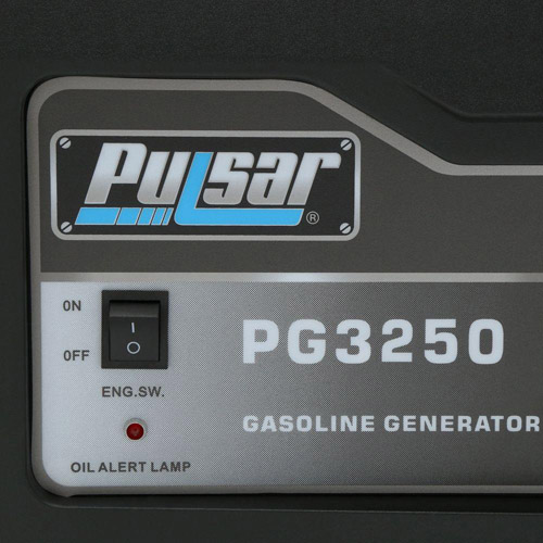 Pulsar PG3250 Portable 3250W Gas Generator BrandsMart USA