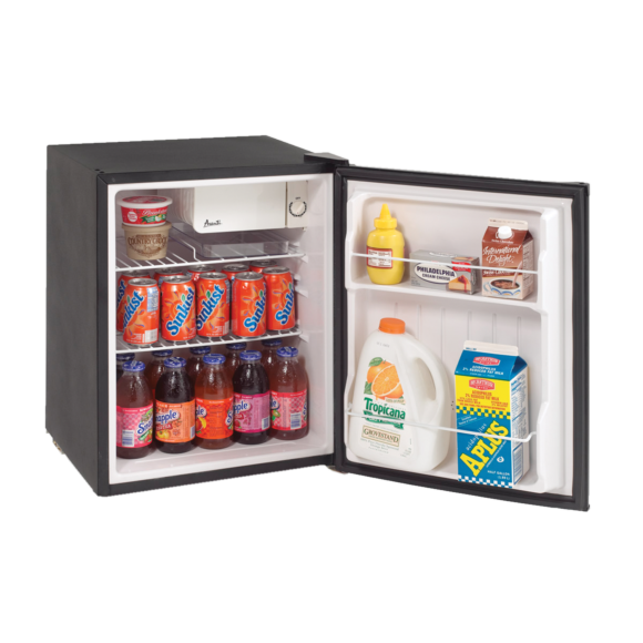 Avanti RM2411B 18.75" Black 2.4 CuFt Compact Refrigerator BrandsMart USA