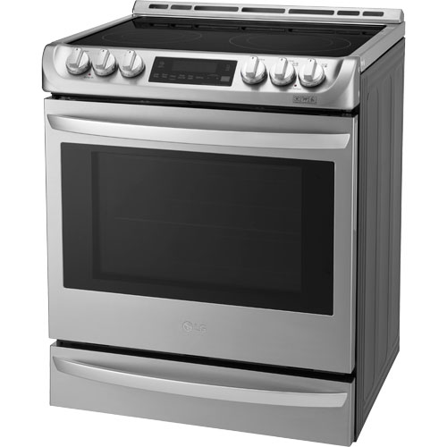 LG LSE4613ST 30" Stainless Steel Electric SlideIn Range With 6.3 CuFt