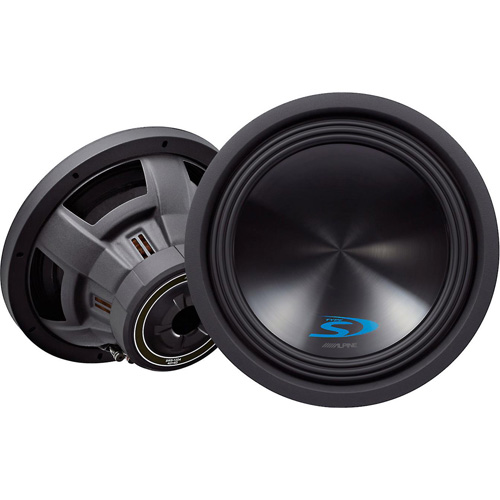 Alpine SWS12D4 Type S Series 12" Subwoofer BrandsMart USA