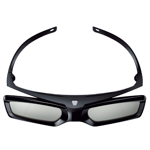 Sony TDGBT500A Rechargeable 3D Active Shutter Glasses, Stylish, Lightweight Design For Viewing