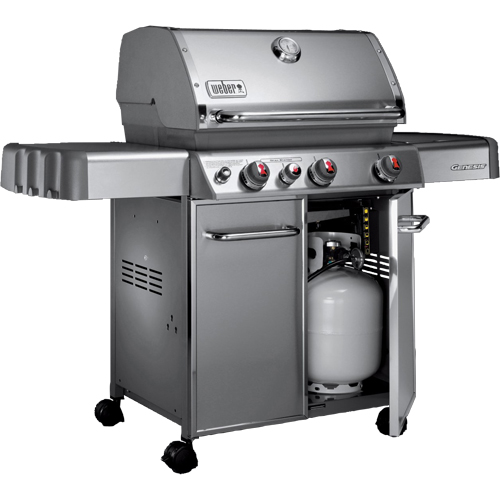 WEBER 6570001 Genesis® S330™ 38,000 BTU 3 Burner Gas Grill With Side