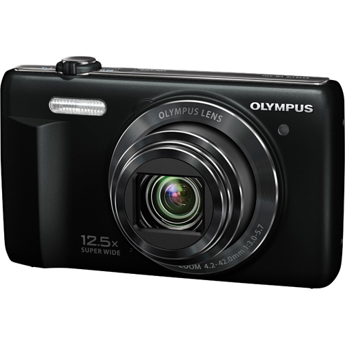 Olympus VR370BLKKIT 16MP Digital Camera Kit, 16 Megapixel Camera Kit