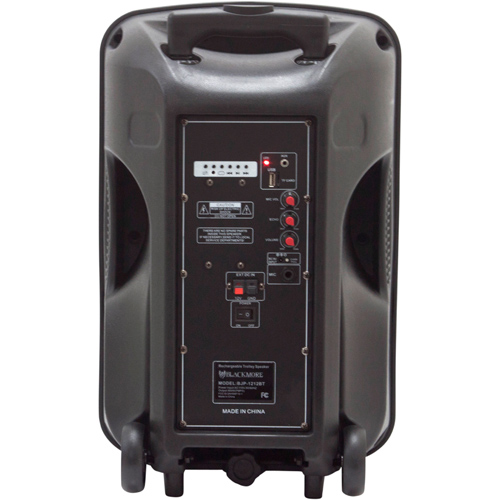 Blackmore BJP-1212BT 12" 800 Watt PA Bluetooth Speaker With LED Lights