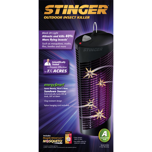 Stinger BK300 1.5 Acre Outdoor Insect Killer, Proven Effective For Up