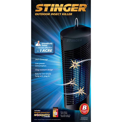 Stinger BK100 Outdoor Insect Killer, Scientifically Tested To Cover Up