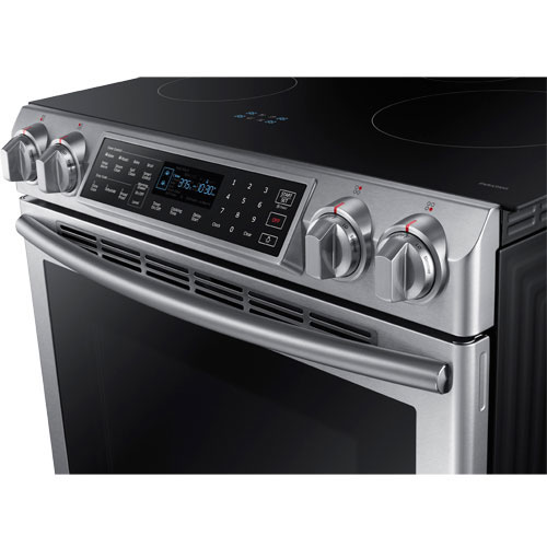 Samsung NE58K9560WS 30" Stainless Steel SlideIn Electric Range With 5.