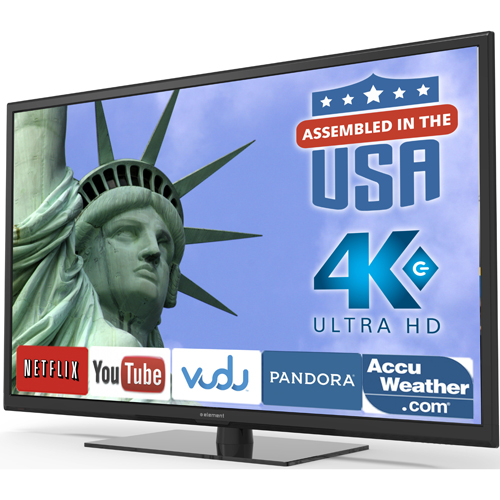 Element TV E4SFC651 65" Class Smart LED 4K Ultra HDTV With WiFi