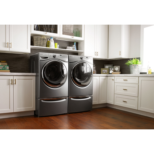 Whirlpool WFW97HEDU 4.5 CuFt Duet® High Efficiency Diamond Steel 27