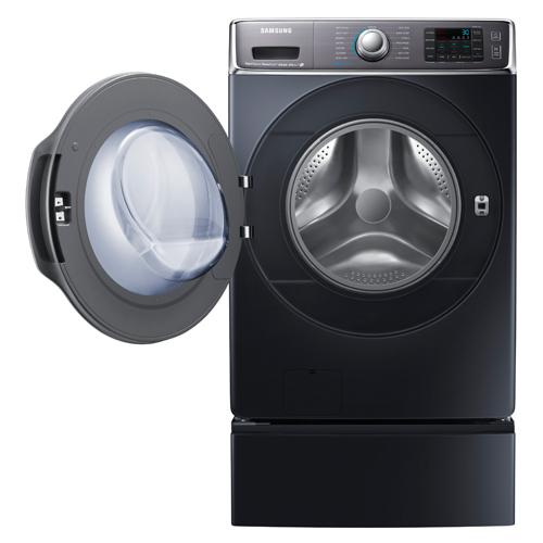 Samsung WF56H9100AG/A2 5.6 CuFt High Efficiency Onyx 30" Front Load